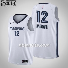 Camiseta Niños Memphis Grizzlies Ja Morant 12 2019-20 Nike Association Edition Swingman